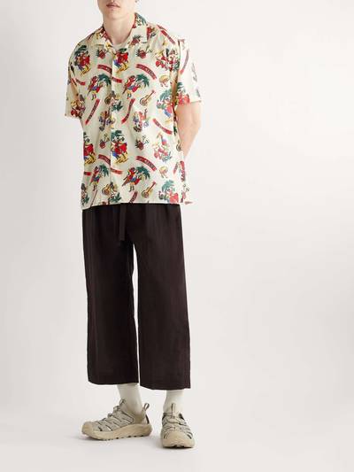 Gitman Vintage Convertible-Collar Printed Cotton-Poplin Shirt outlook