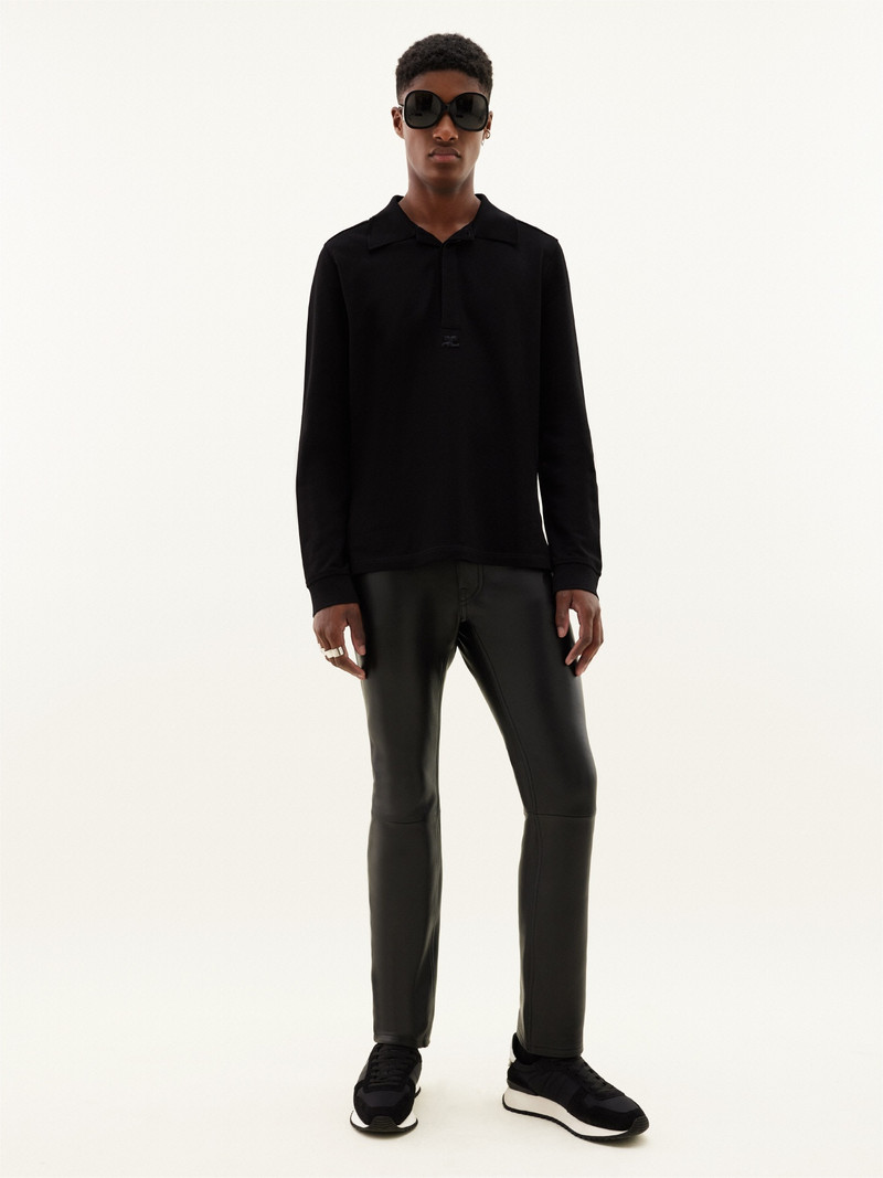 courrèges COTTON POLO SHIRT outlook