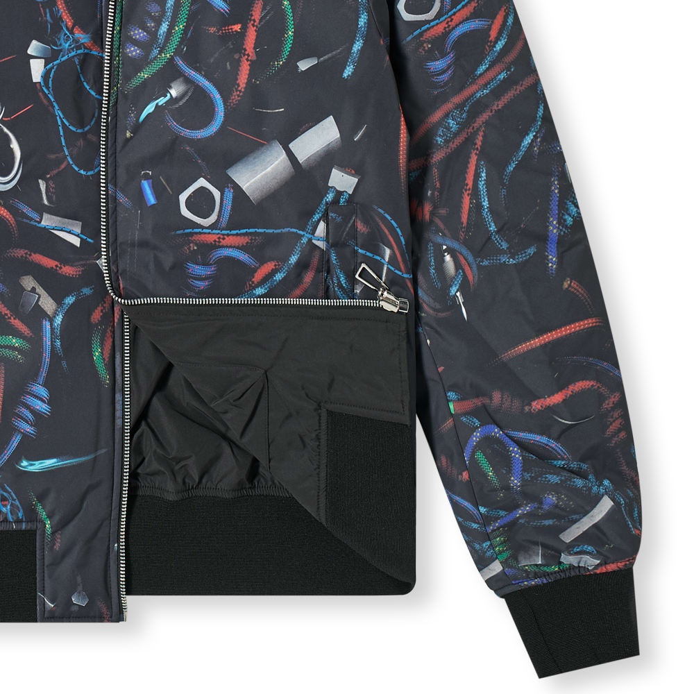 Paul Smith Reversible Rope Print Bomber Jacket - 2