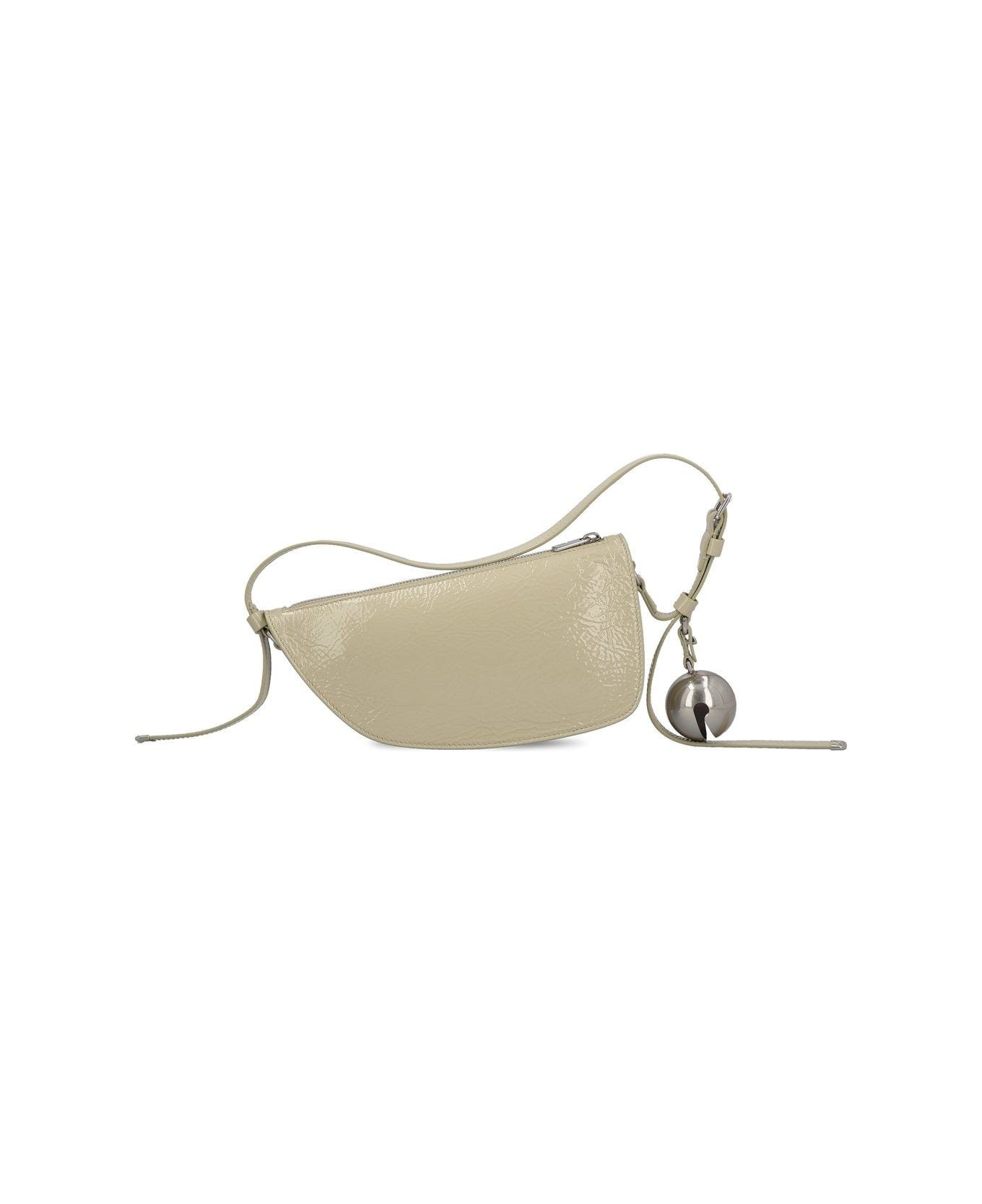 Mini Shield Bell-charm Shoulder Bag - 2