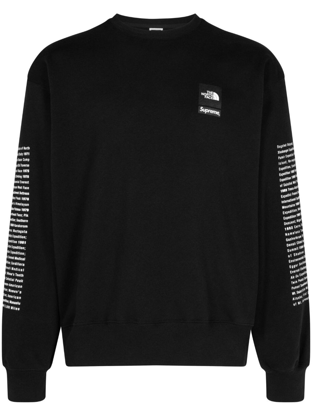 x The North Face "Black" sweatshirt - 1