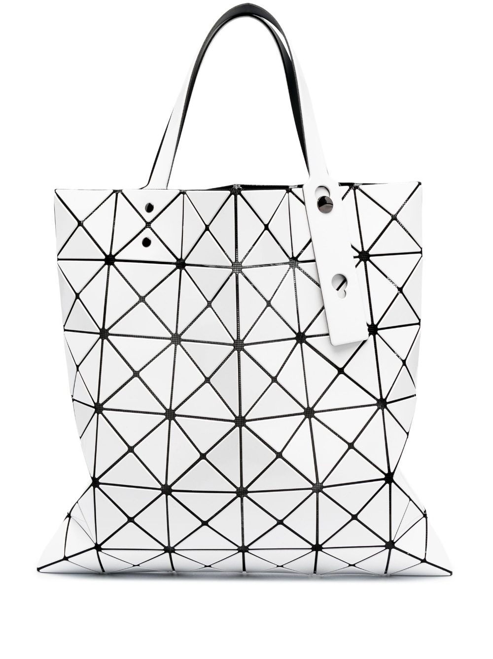 geometric-design tote bag - 1