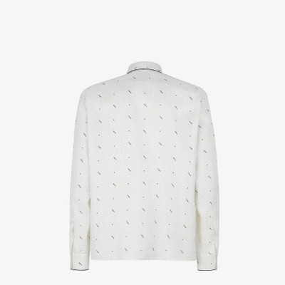 FENDI White silk shirt outlook