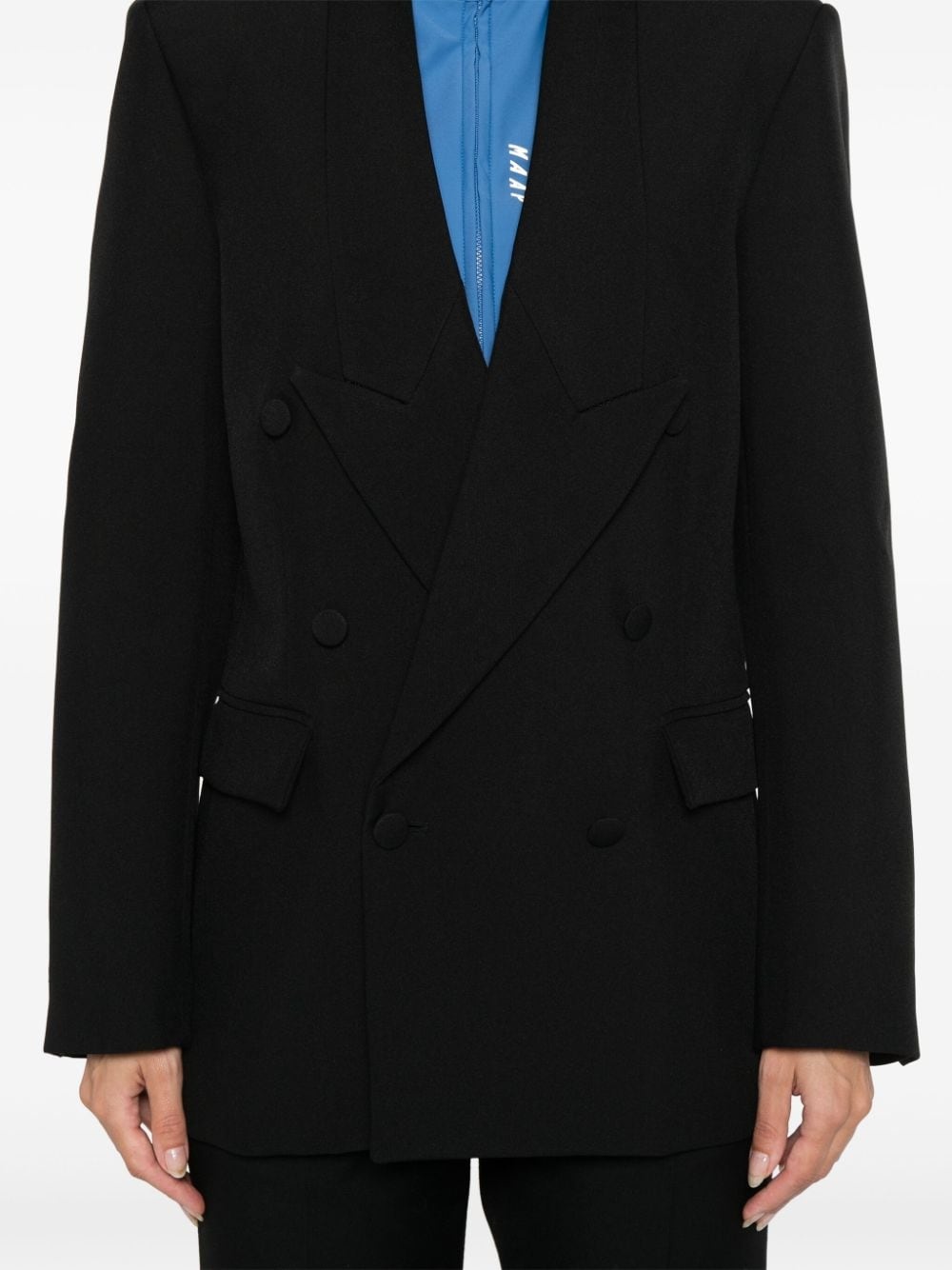 double-breasted blazer - 5
