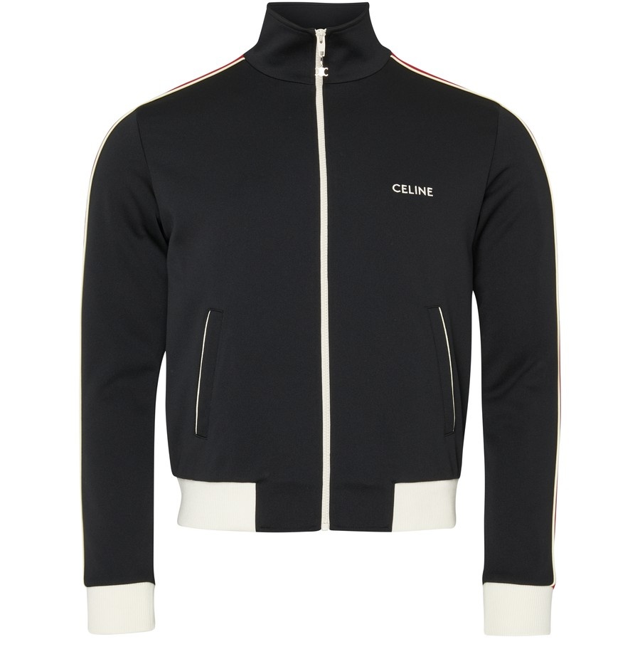 Celine embroidered tracksuit jacket - 1