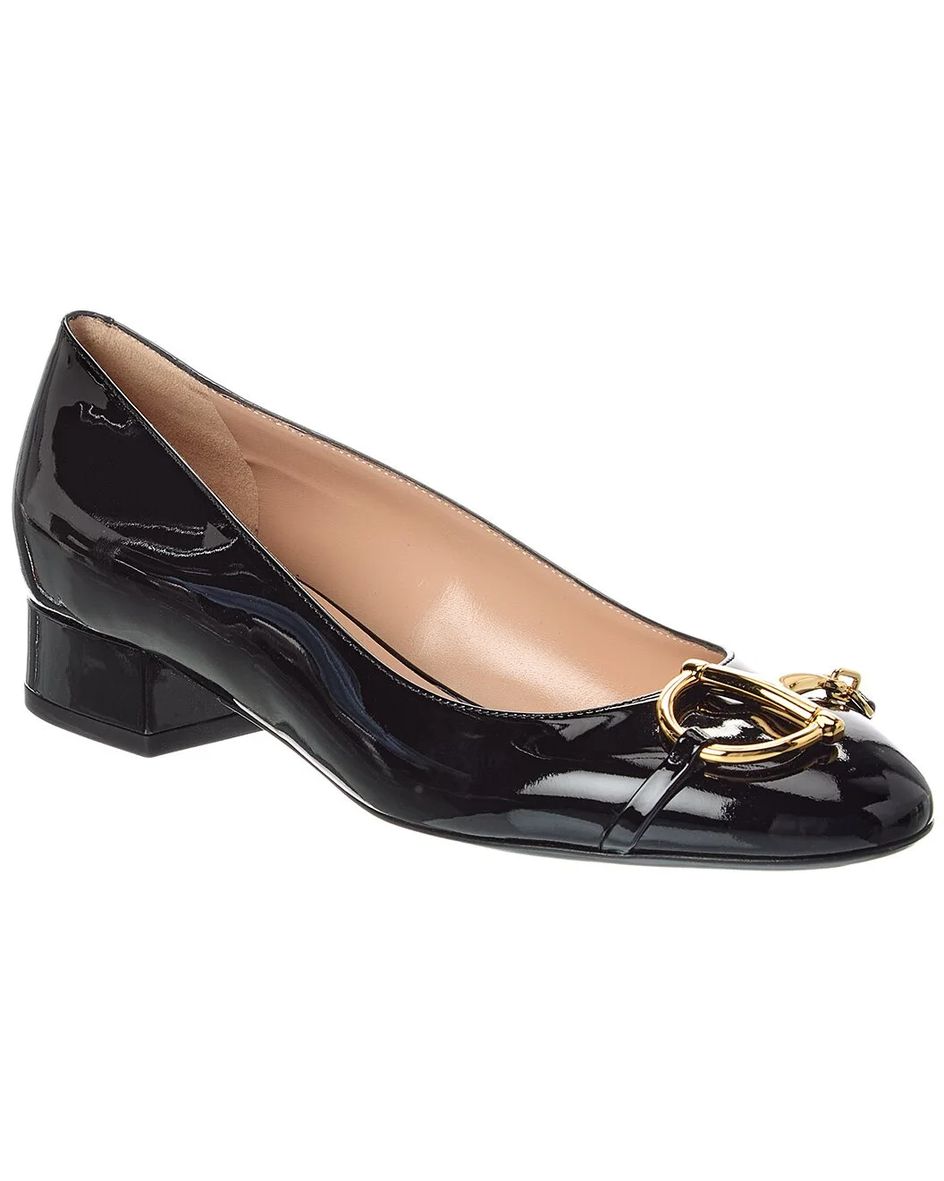 Gucci Horsebit Patent Ballet Pump - 1