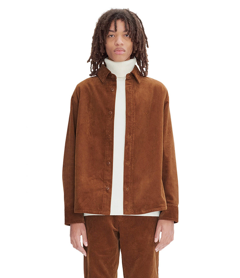 A.P.C. BOBBY LOGO OVERSHIRT outlook