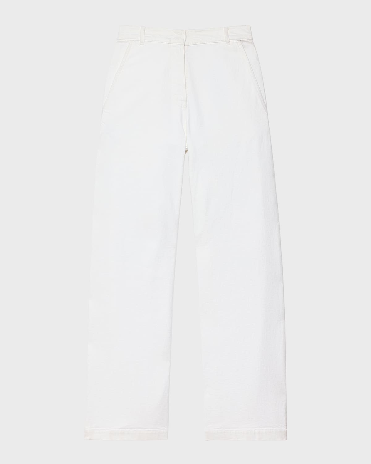 Carpenter Denim Wide-Leg Pants - 1