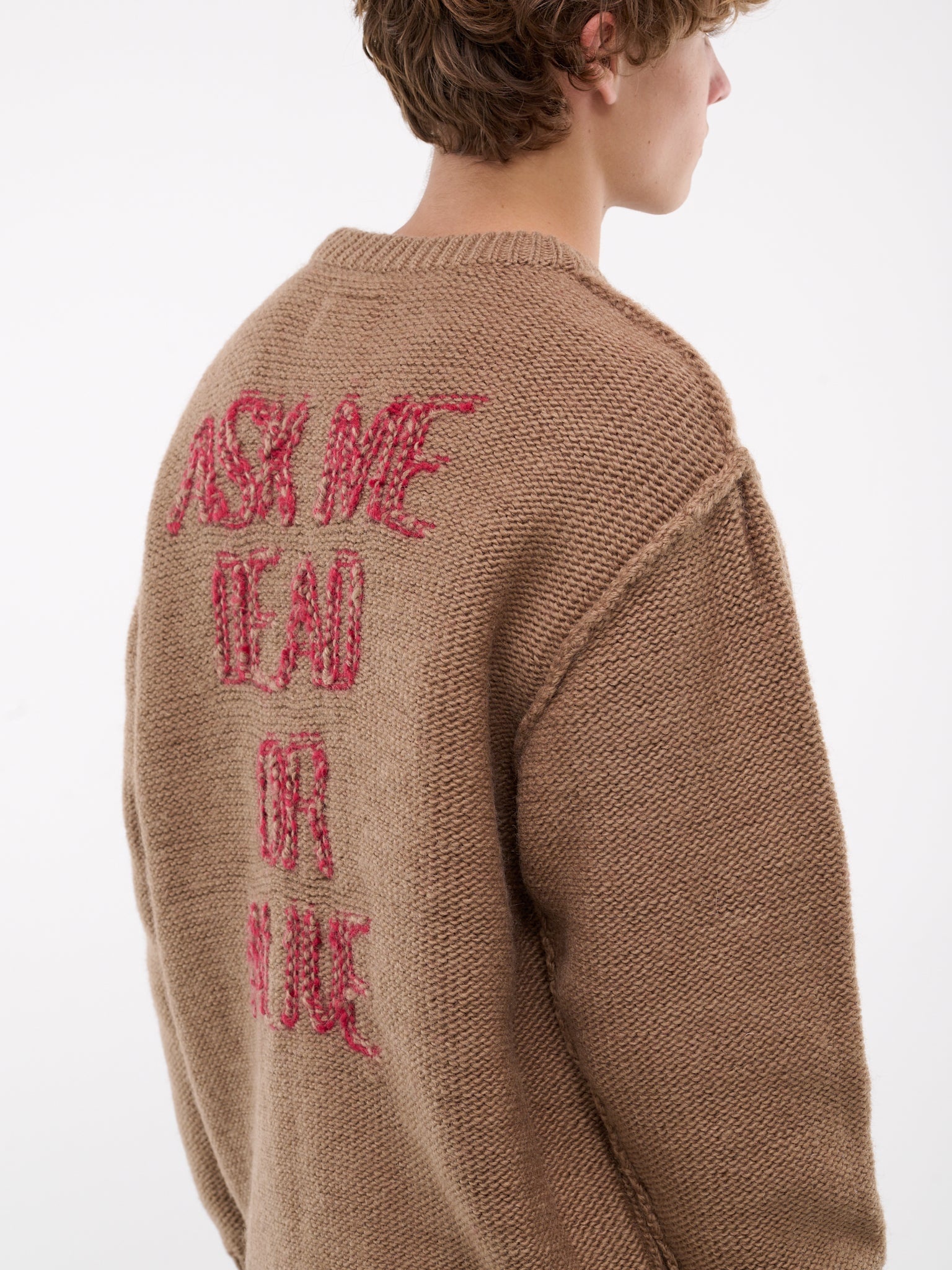 Graphic Embroidered Sweater - 6