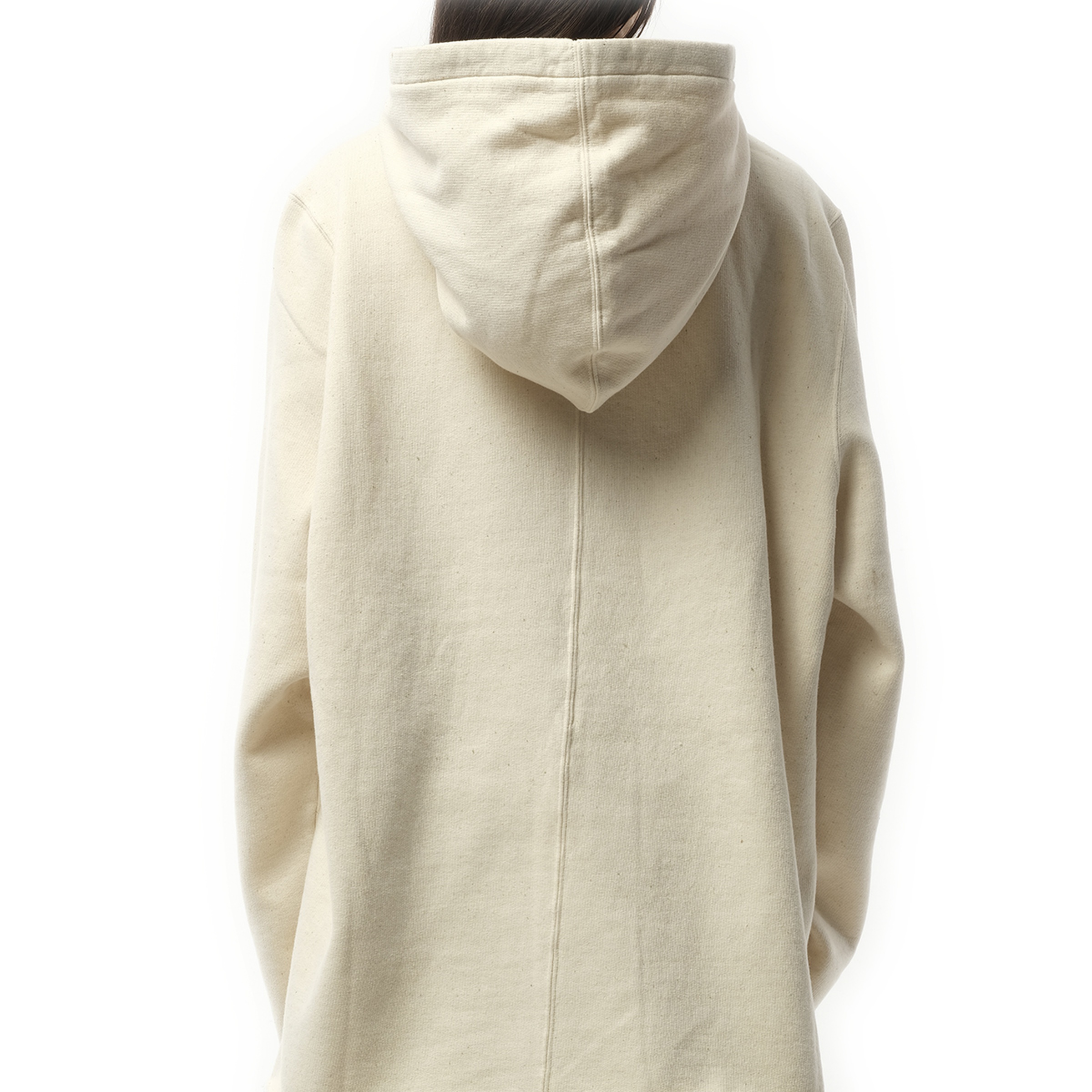 Opera Print Oversize Hoodie in Natural/Black - 6