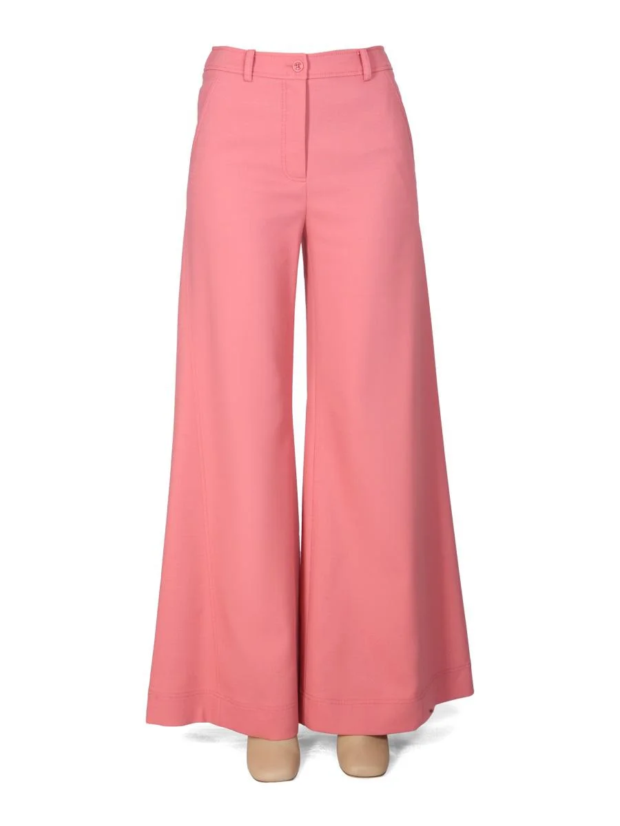 BOUTIQUE MOSCHINO CHIC FLARE PANTS - 1