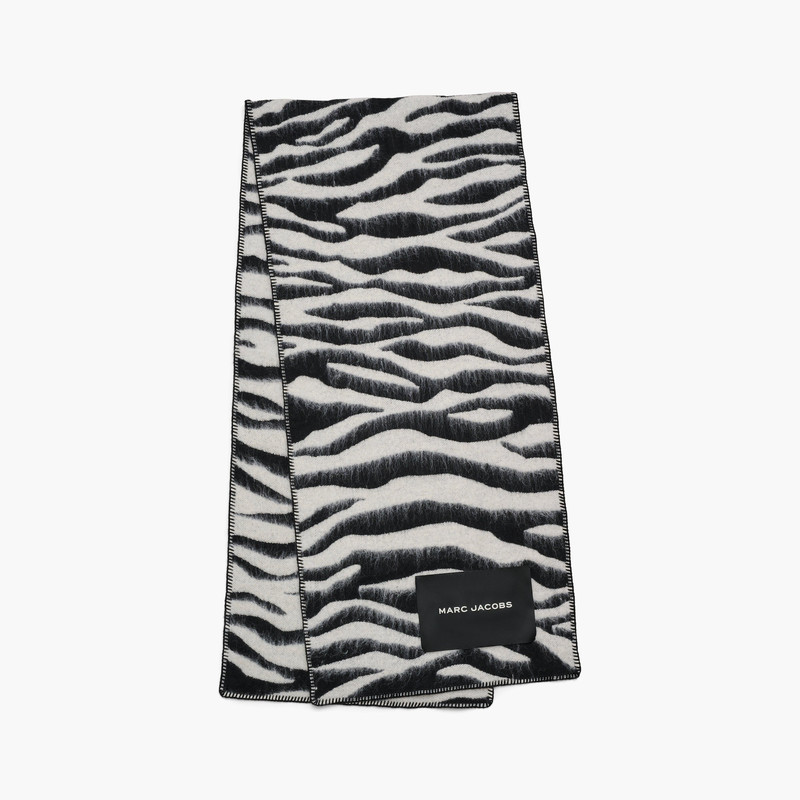 THE ZEBRA BRUSHED SCARF 1