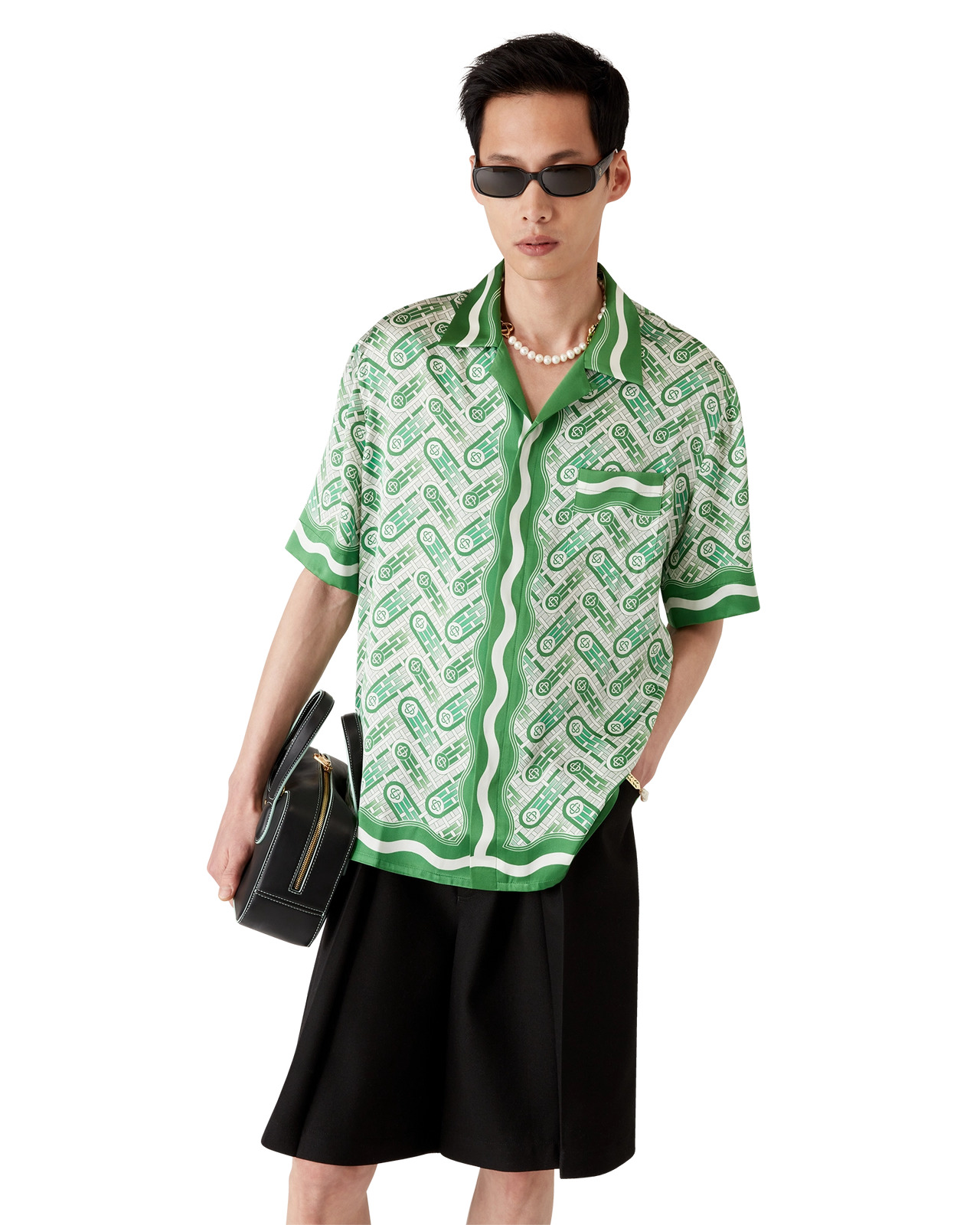 Ping Pong Silk Short Sleeve Shirt - 7