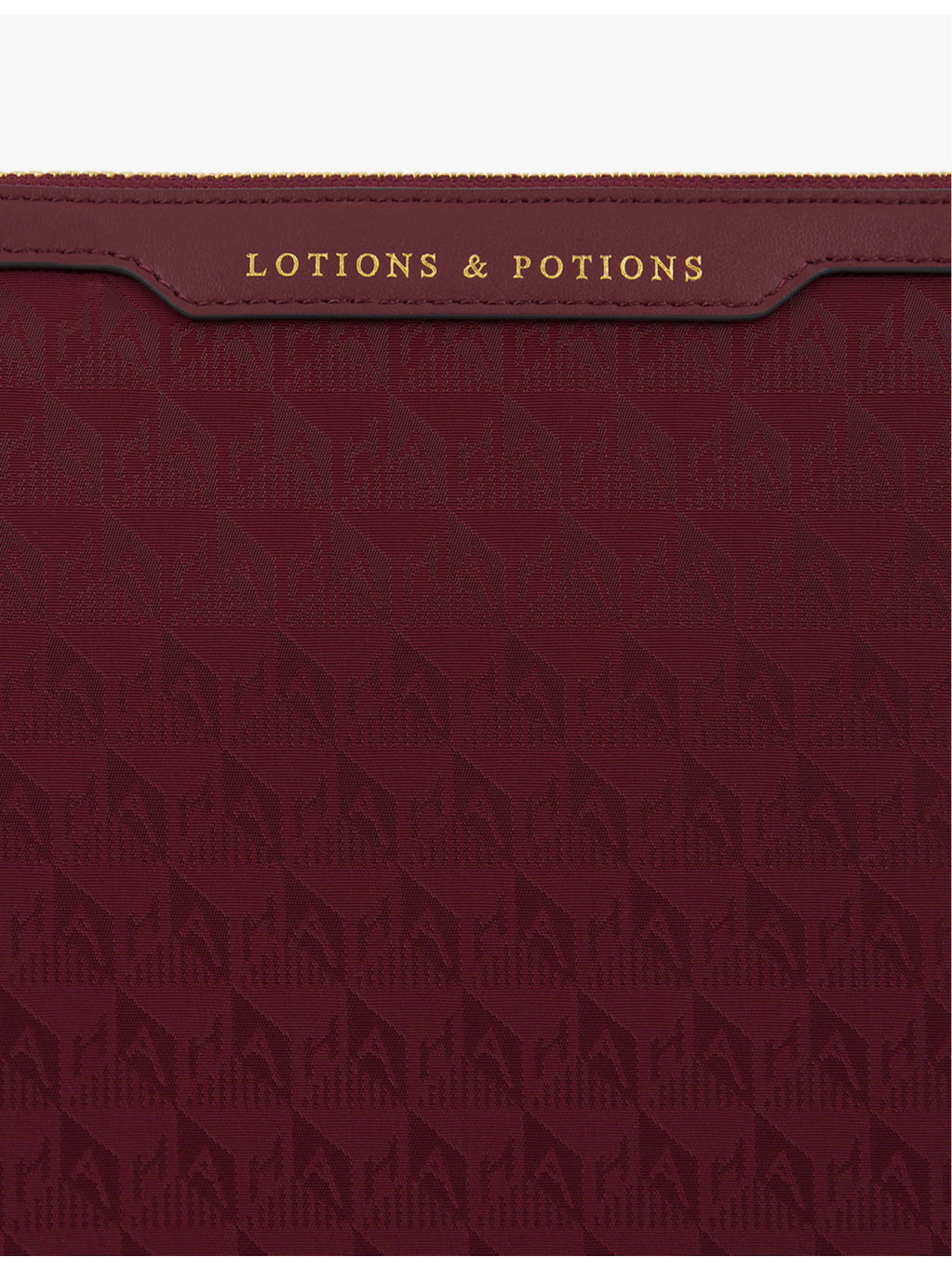 Lotions and Potions shell and leather washbag - 2