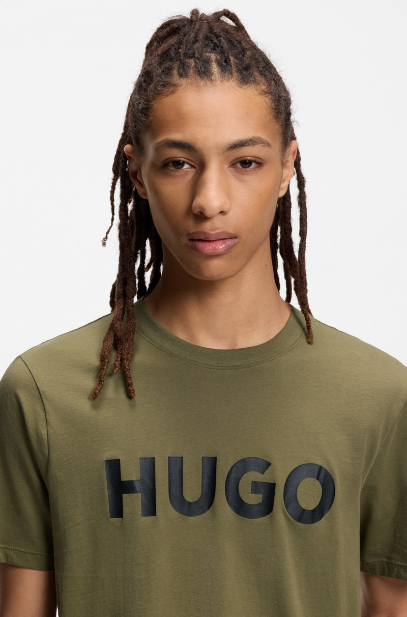 COTTON JERSEY T-SHIRT WITH LOGO PRINT 3