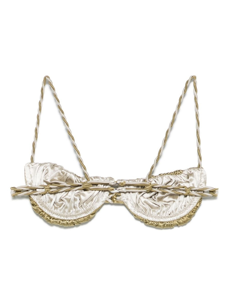 ISA BOULDER Tiny Twist bikini top outlook