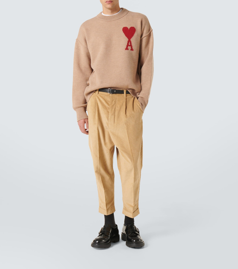 AMI Paris Oversized cotton pants outlook