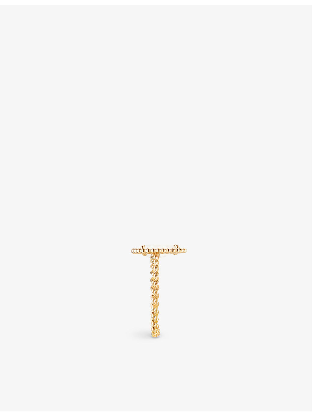 Serpent Bohème yellow-gold and mother-of-pearl ring - 2