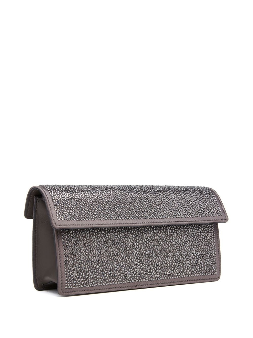 Alibi crystal-embellished clutch bag - 2