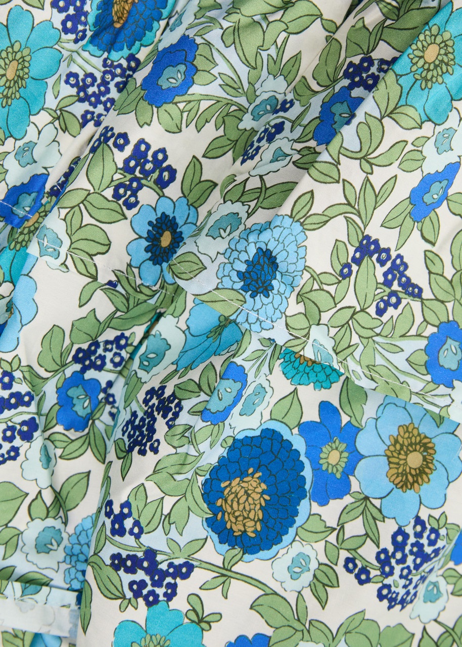 Alemais Pam Floral-print Cotton-poplin Midi Dress - 5