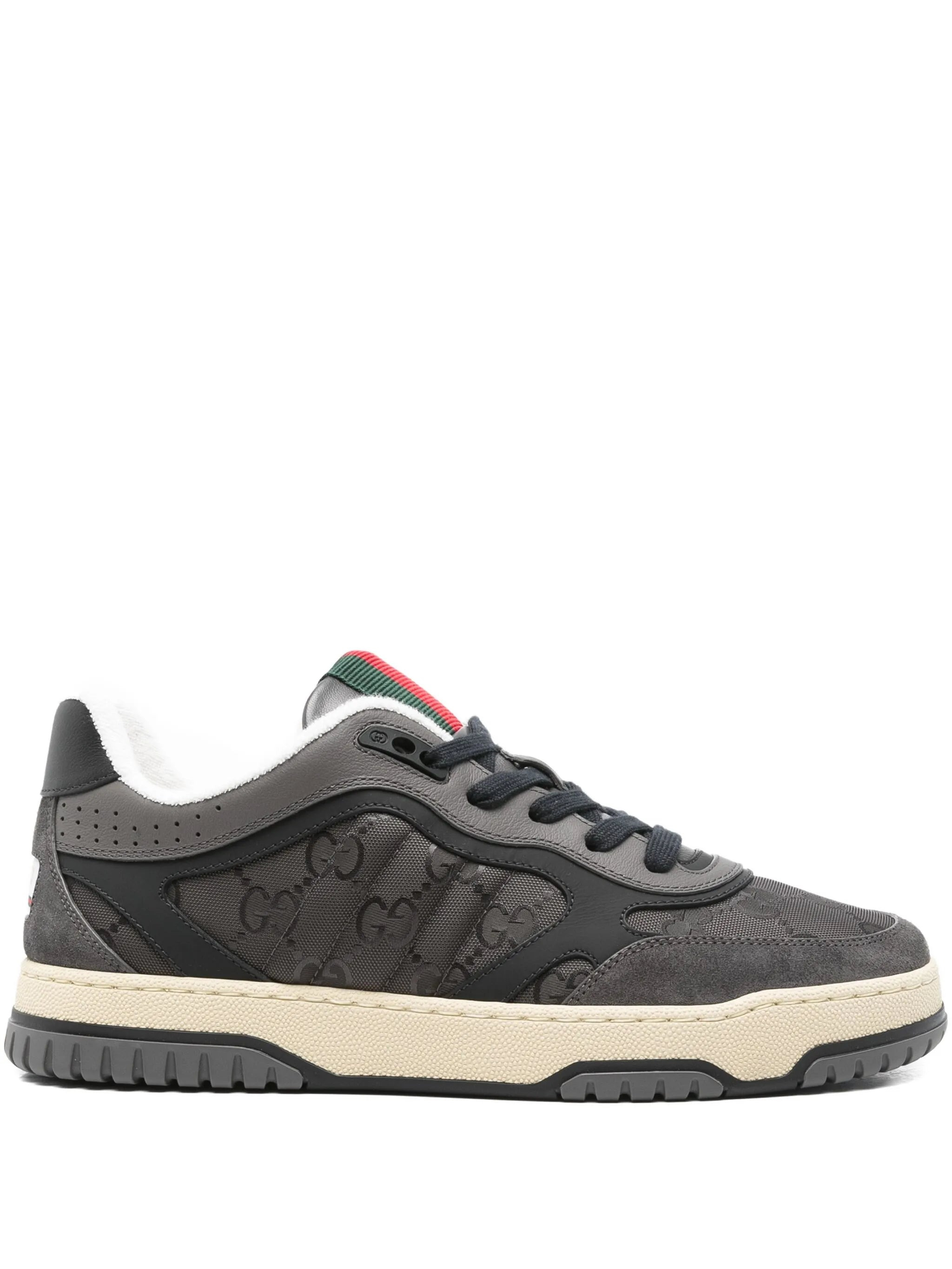 Gucci Re-Web Monogram Sneakers - 1