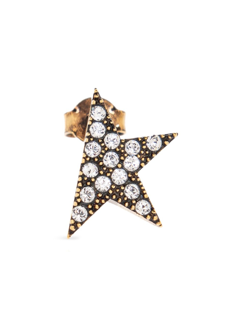 star-shaped embellished earrings - 4
