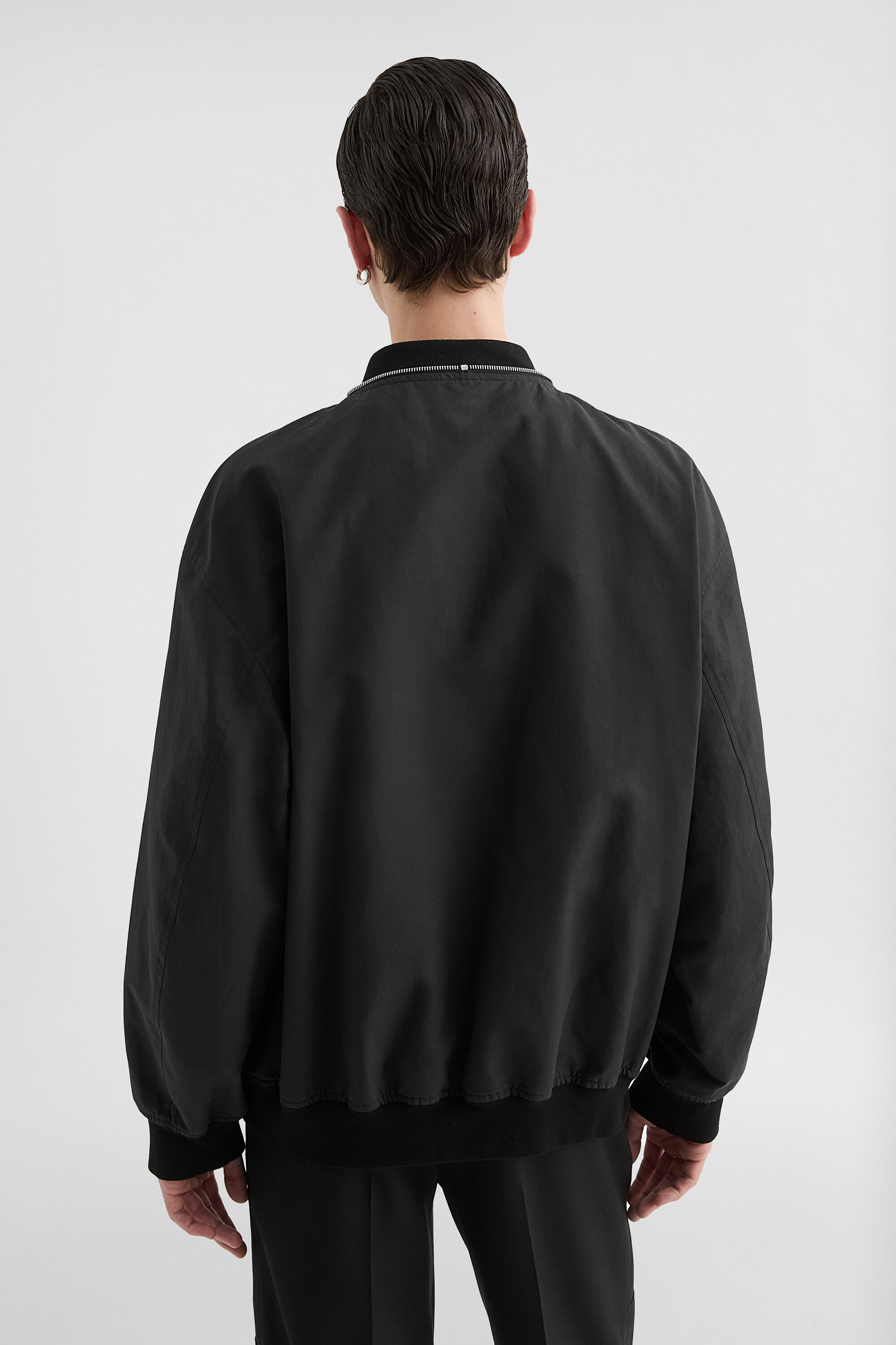 Lightweight Cotton Bomber Jacket - 2