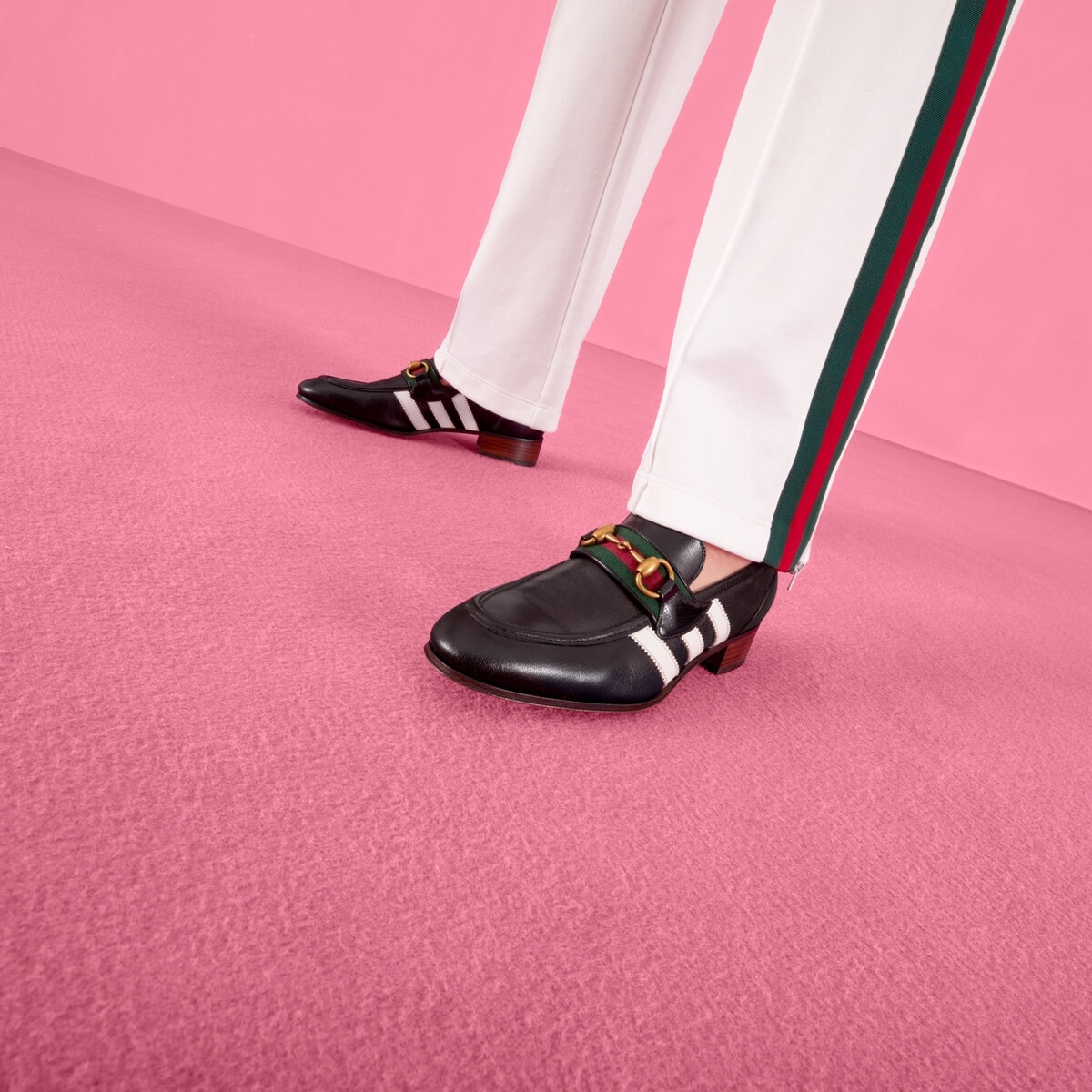adidas x Gucci flared jogging pants - 3