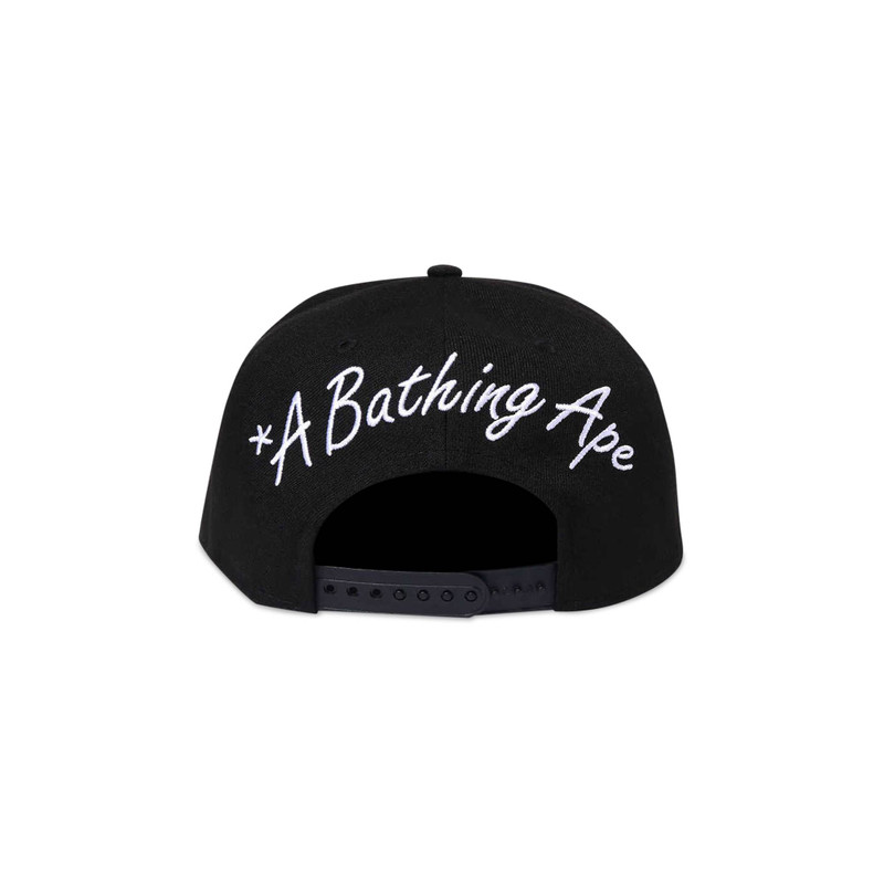 A BATHING APE® BAPE x New Era 9FIFTY Cap 'Black' outlook