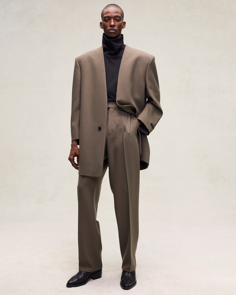 Wool Gabardine 8th Trouser - 5