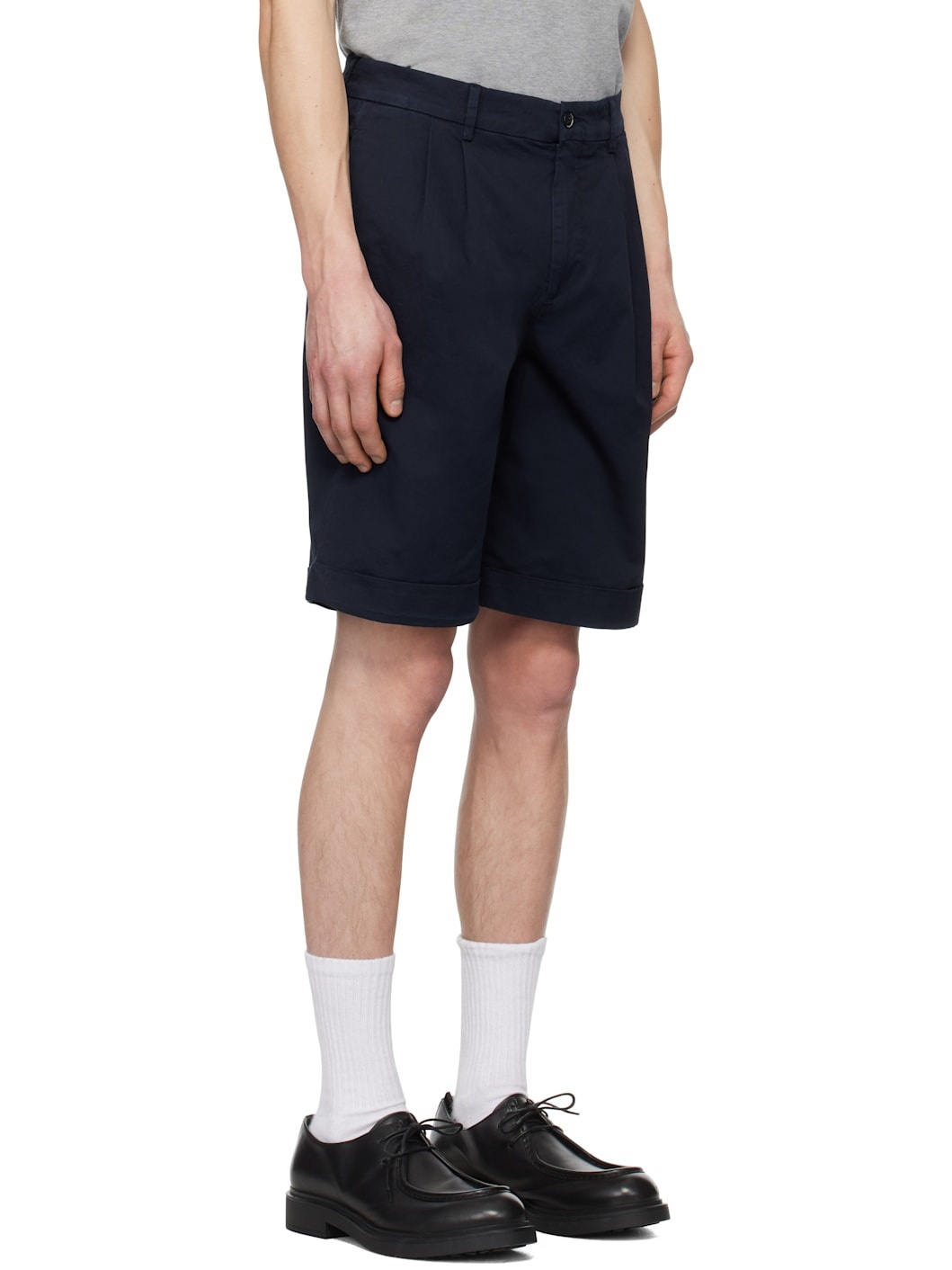 Navy Scandola Palio Shorts - 2