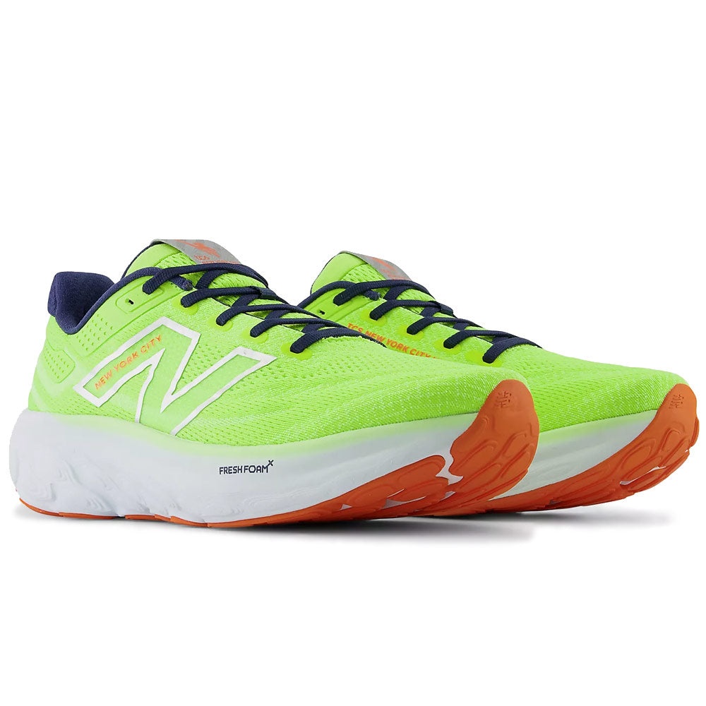 Fresh Foam X 1080 V13 D Sneakers 'Thirty Watt / Bleached Lime Glow / Navy' - 2
