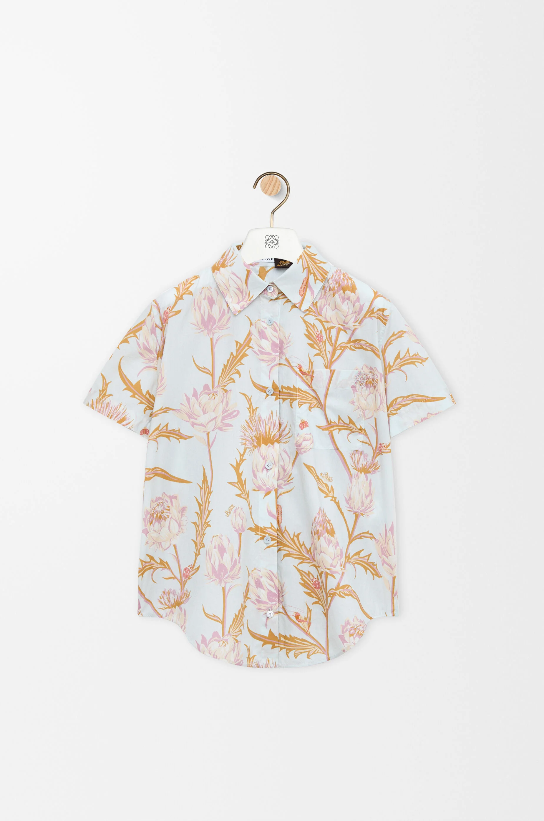 Short sleeve shirt in cotton - 1