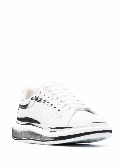 Alexander McQueen Oversized trompe-l'œil sneakers outlook