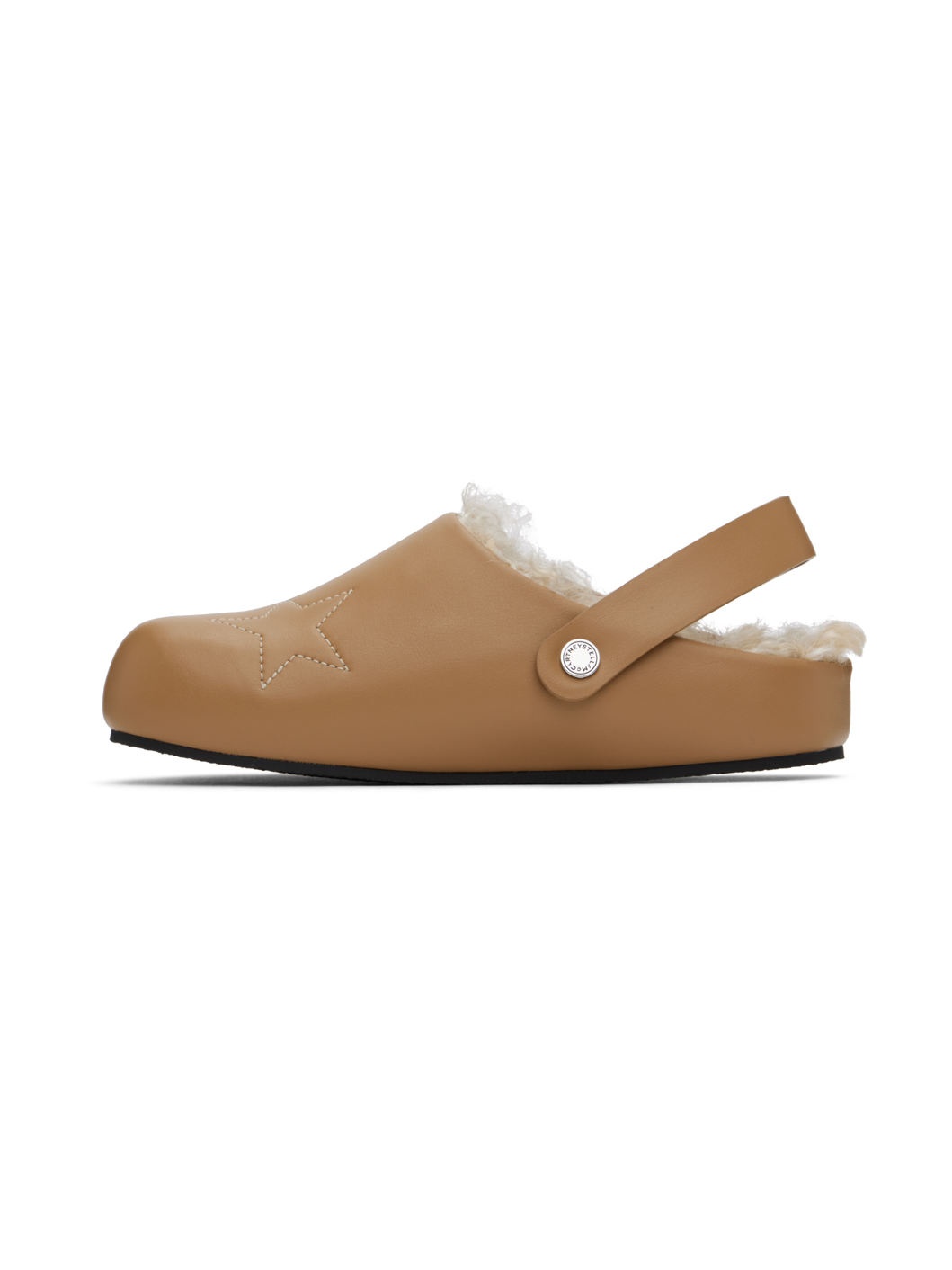 Tan Elyse Clogs - 3