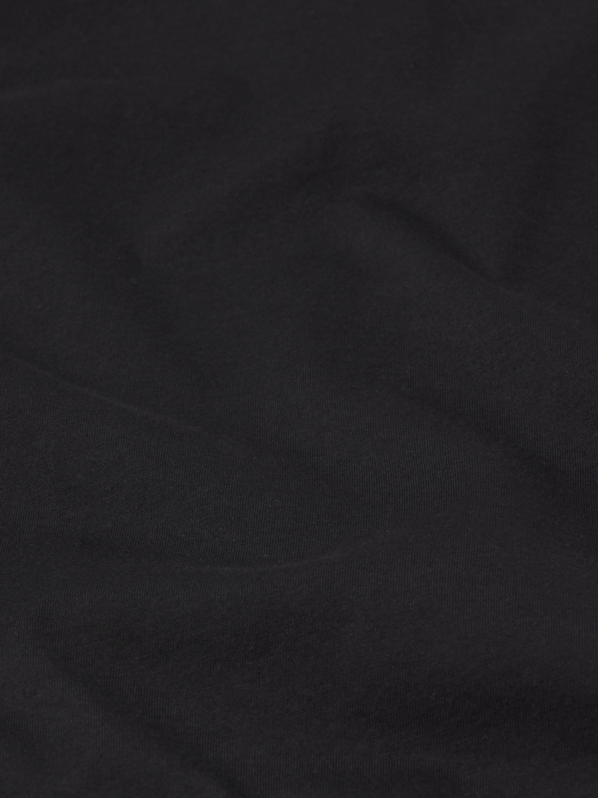 Light Cotton Tee in Black - 2