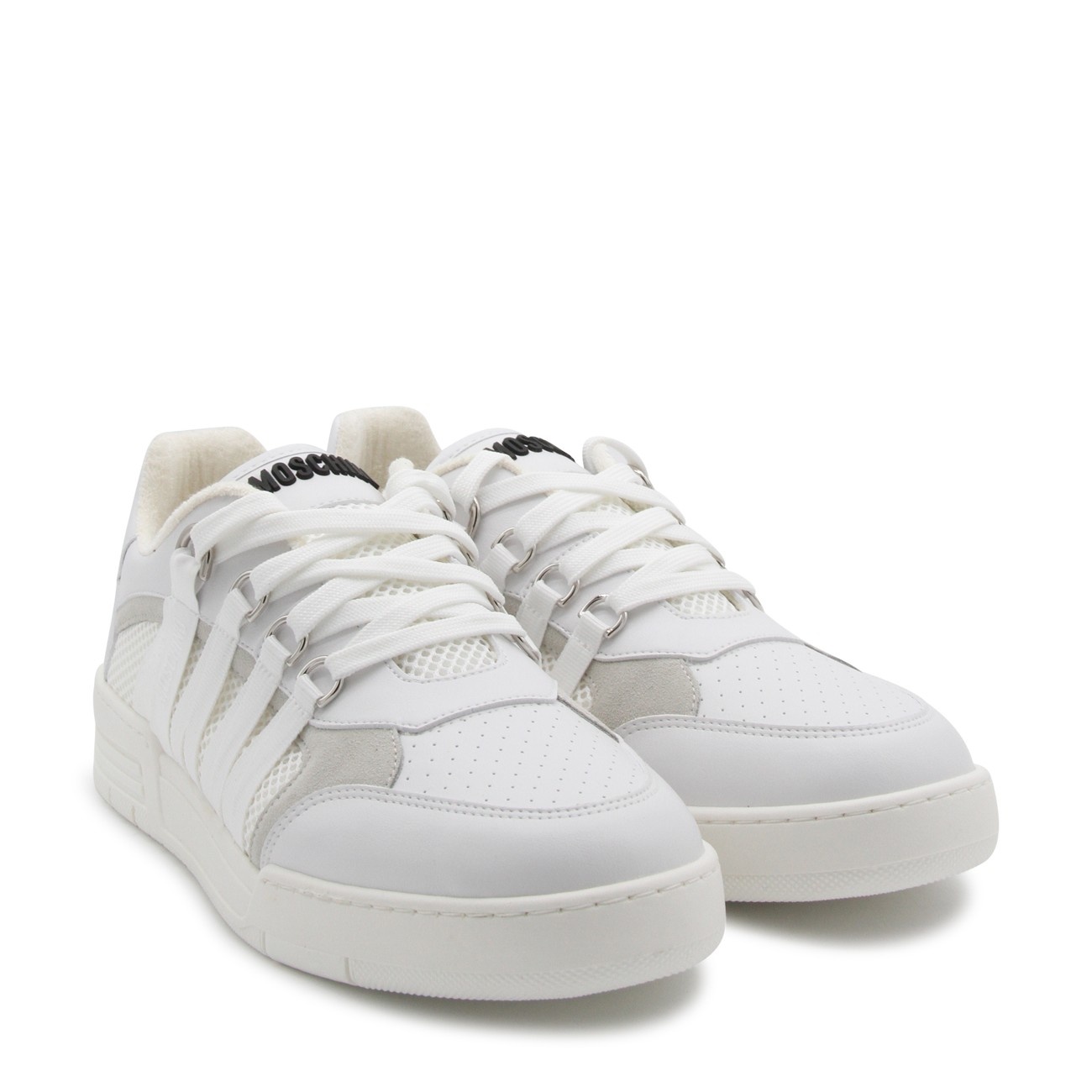 white leather sneakers - 2