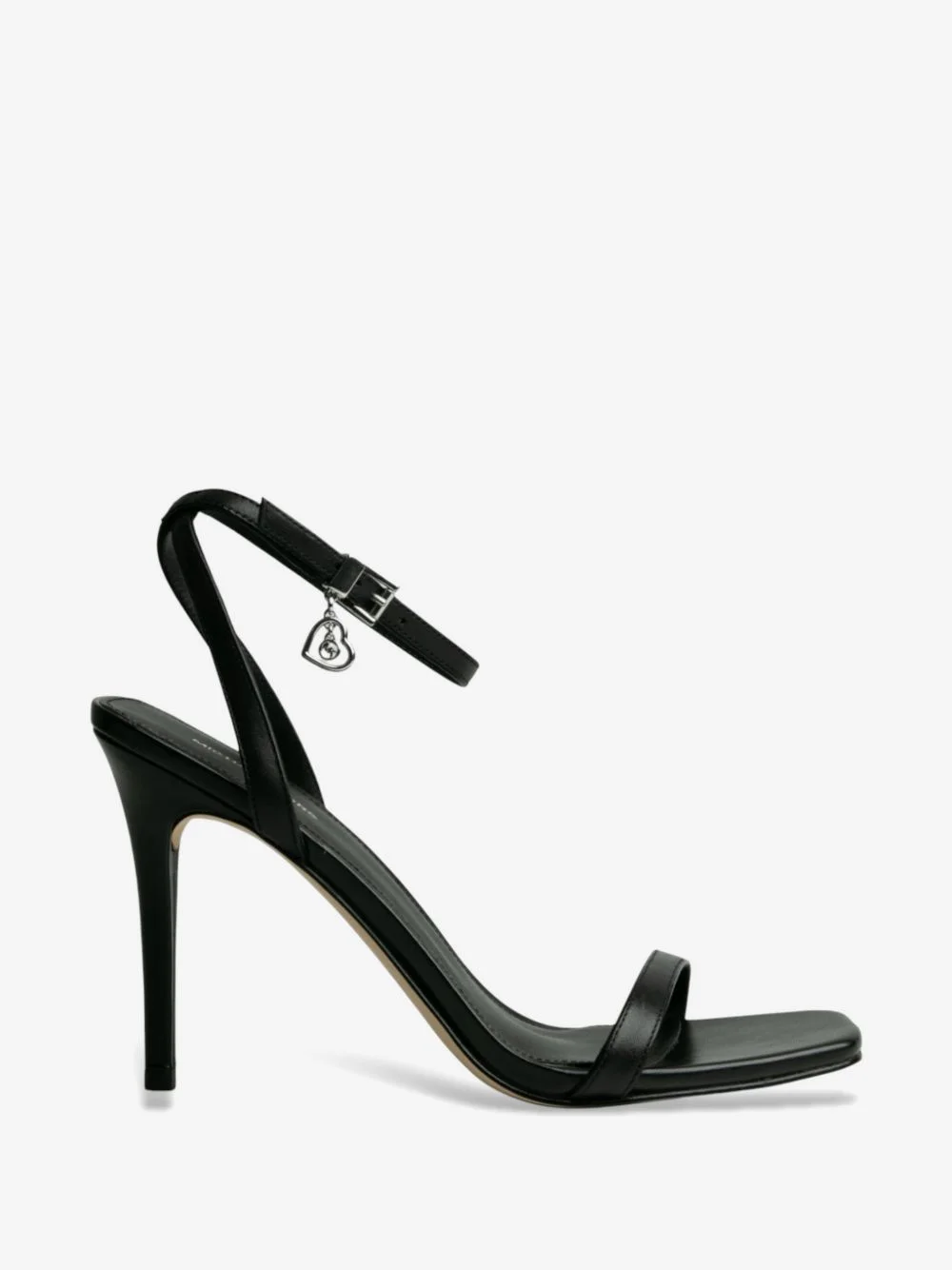 heart-charm buckle-fastening sandals - 1