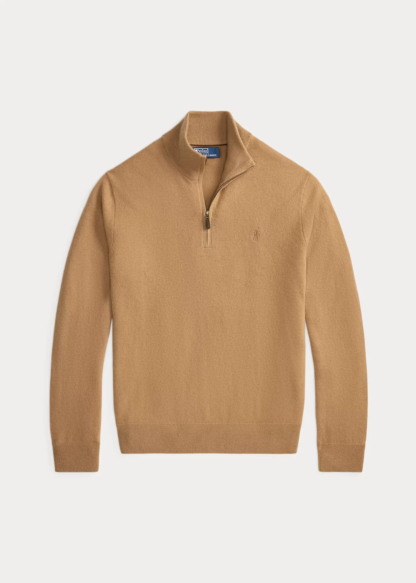 Wool Quarter-Zip Sweater - 1