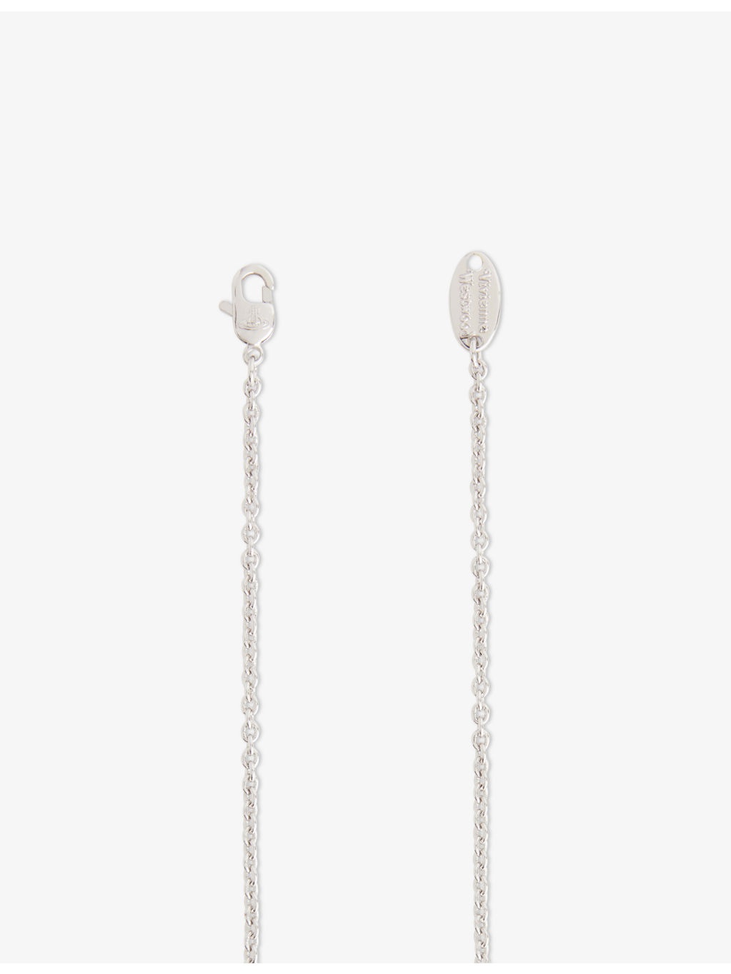 Man. Mayfair Small Orb Rhodium-Plated Brass and Crystal Pendant Necklace - 4