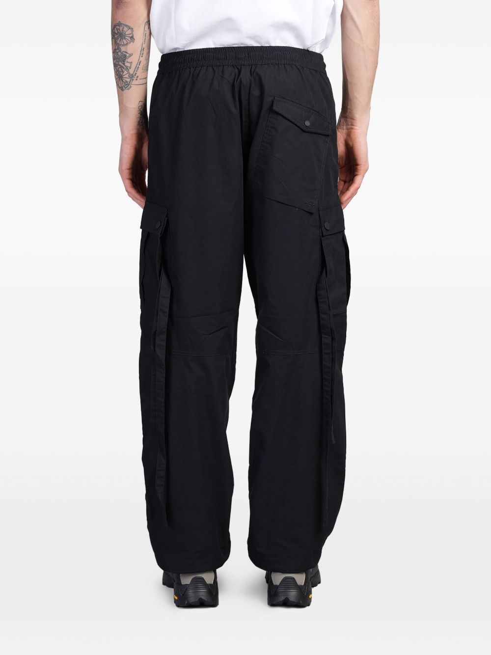 cotton cargo trousers - 4