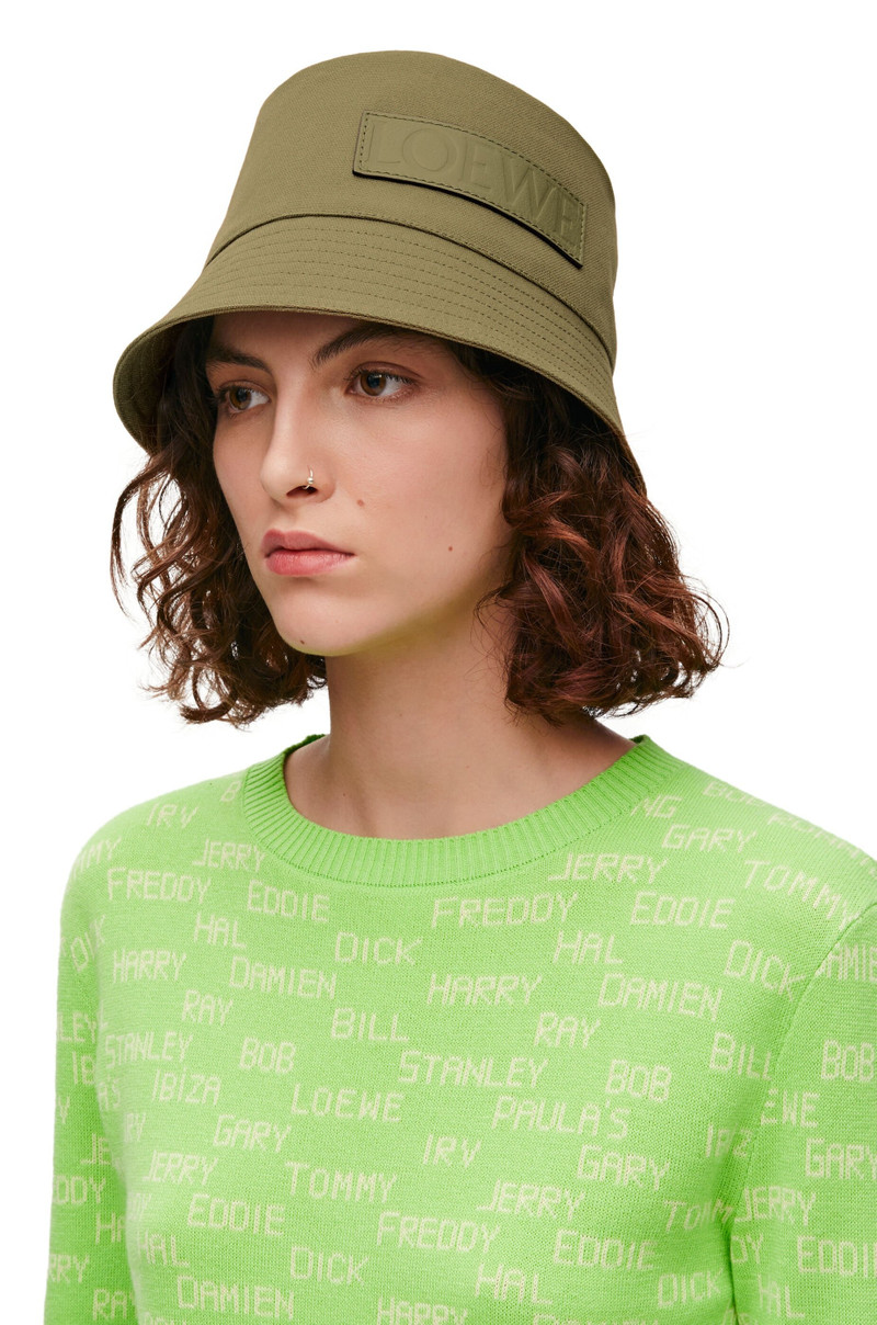 Loewe Bucket hat in canvas outlook