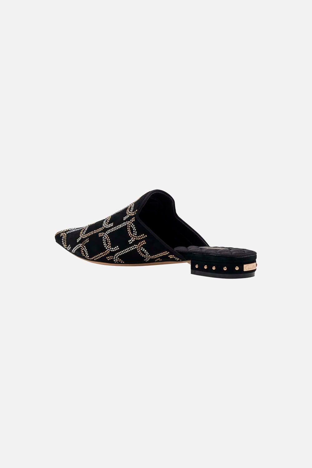 BELLE EMBROIDERED SLIPPER - 3
