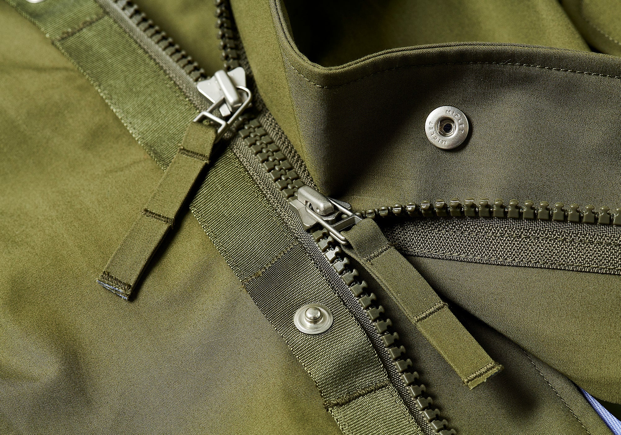 PALACE NANAMICA GORE-TEX HOODED COAT SAGE GREEN - 5