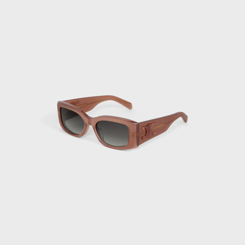 CELINE CL40282U Triomphe XL 01 sunglasses in Acetate outlook