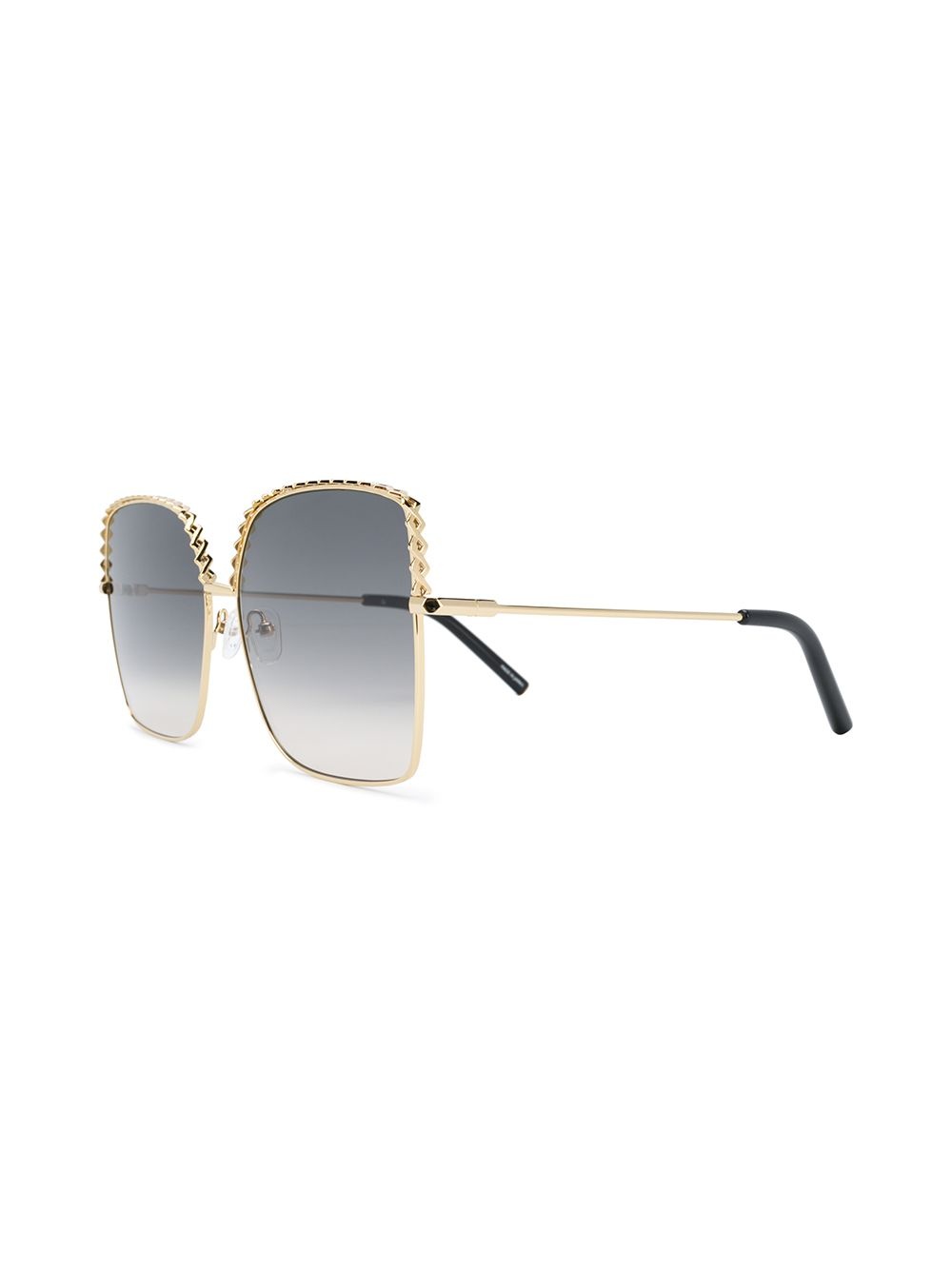 ornate frame sunglasses - 2