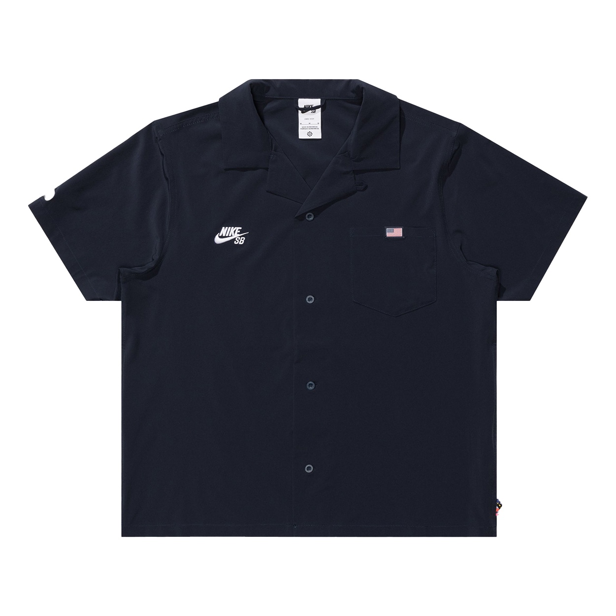 Nike SB Short-Sleeve Button-Up Bowler Shirt 'Team USA' FZ4054-451 - 1