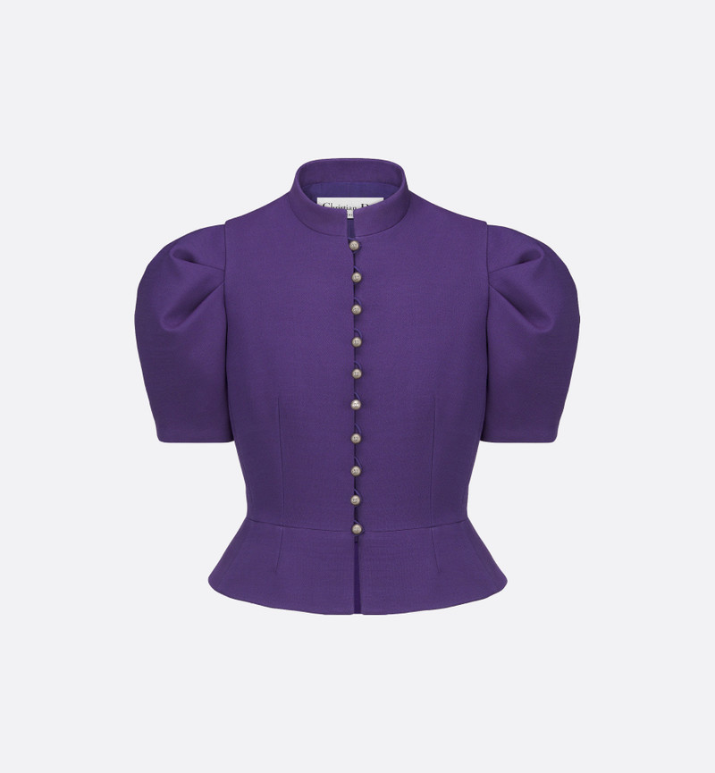 Fitted Short-Sleeved Jacket 1