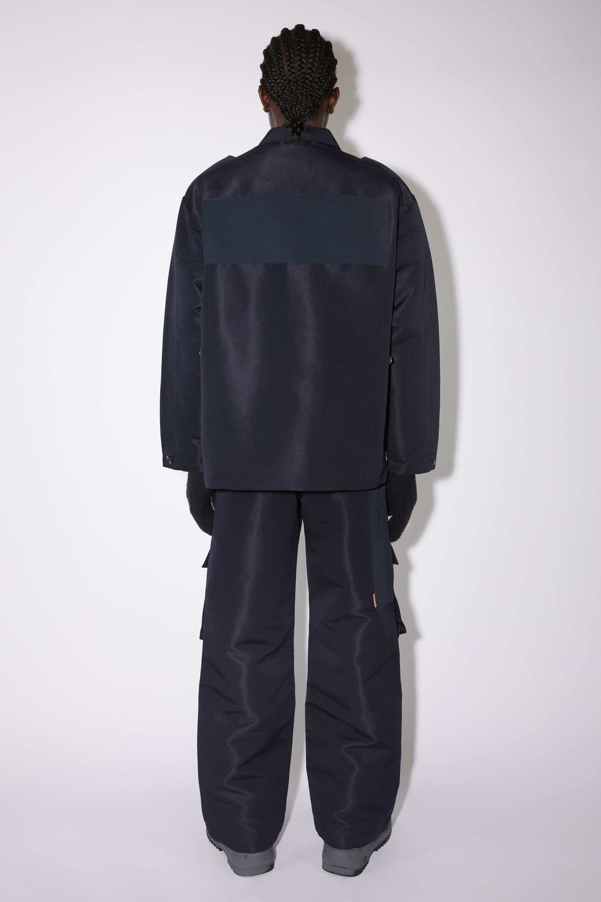 Casual ripstop jacket - Dark Blue - 3