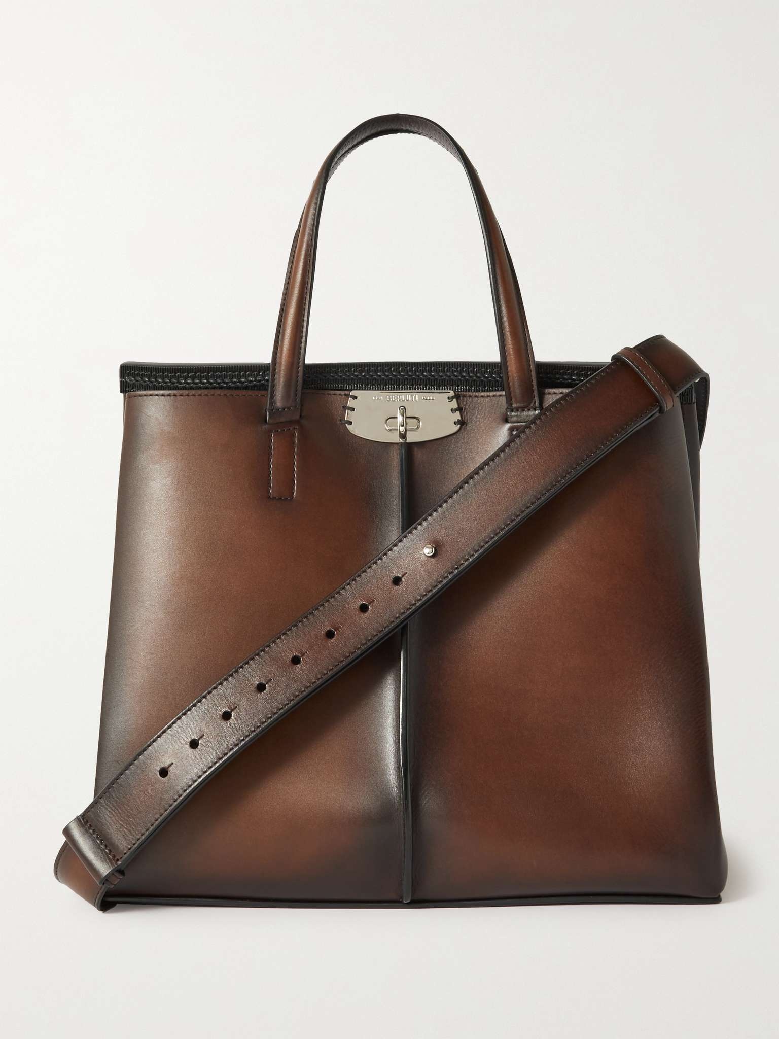 Leather Tote Bag - 1